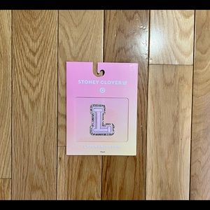 Stoney Clover x Target Letter L Patch Light Pink
